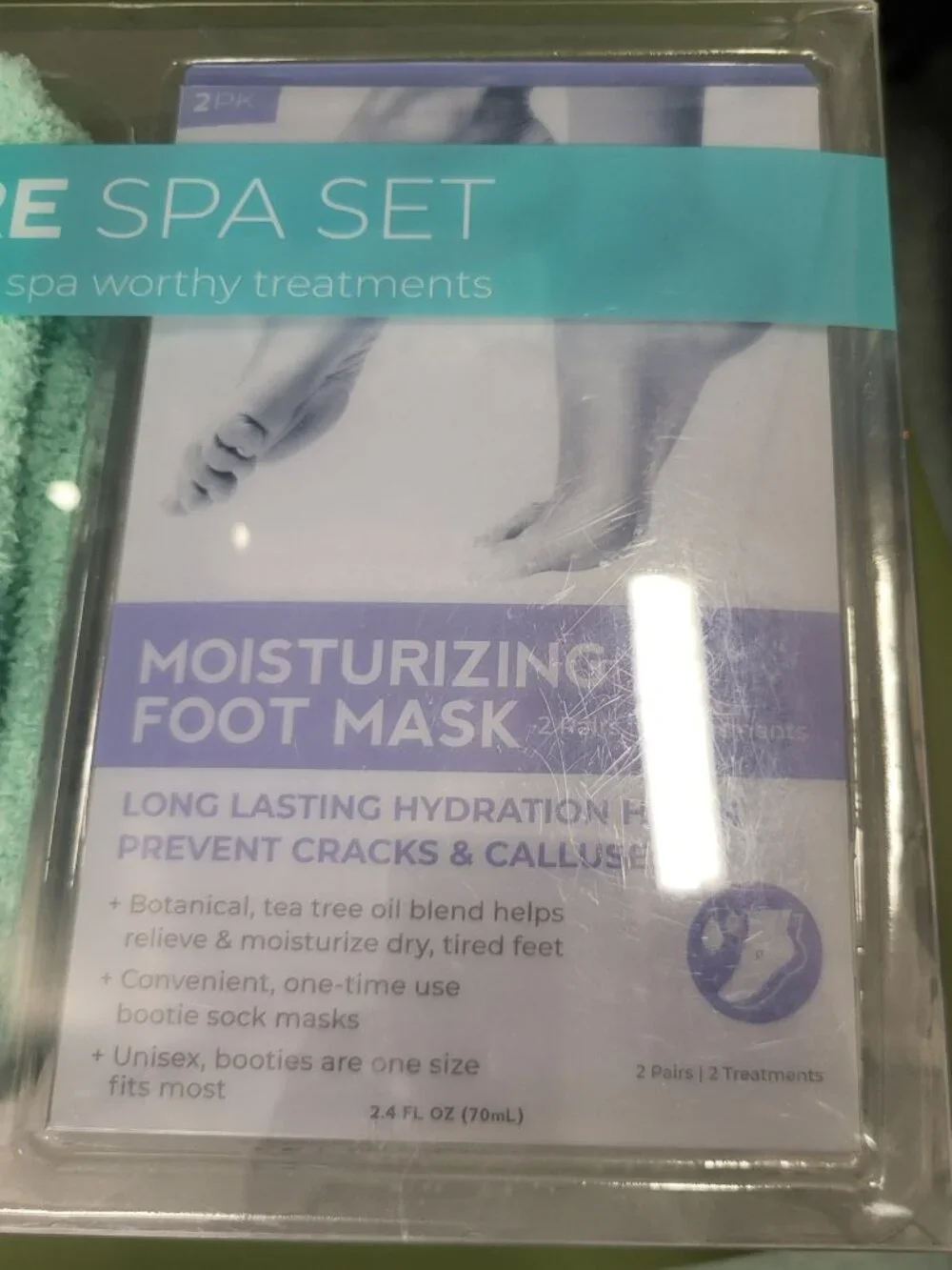 NWT True beauty 6 Piece Pedicure Spa Set  (new in box)